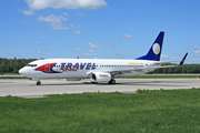 Somon Air Tajikistan Boeing 737-8Q8 (OK-TVH) at  Moscow - Domodedovo, Russia