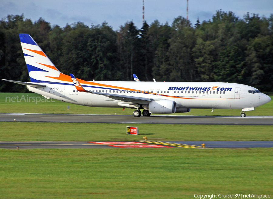 SmartWings Boeing 737-8Q8 (OK-TVJ) | Photo 379793