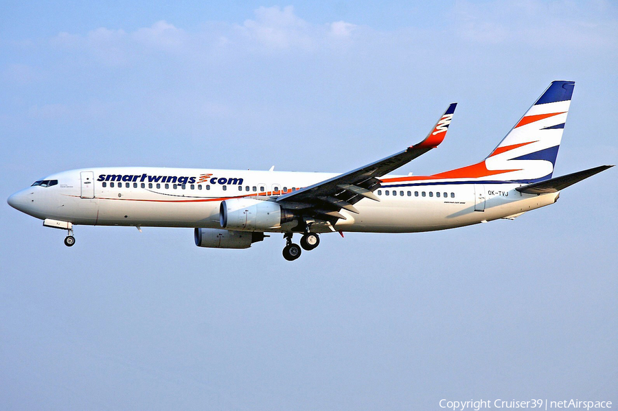 SmartWings Boeing 737-8Q8 (OK-TVJ) | Photo 129566