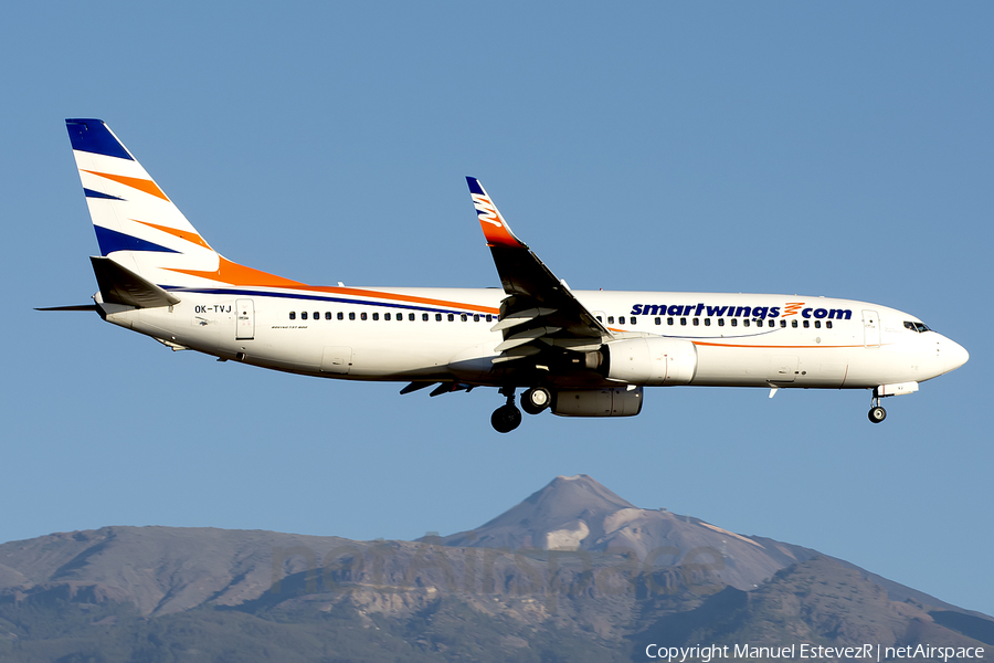 SmartWings Boeing 737-8Q8 (OK-TVJ) | Photo 383283