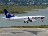 Travel Service Boeing 737-86N (OK-TVK) at  Corfu - International, Greece