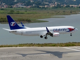 Travel Service Boeing 737-86N (OK-TVK) at  Corfu - International, Greece