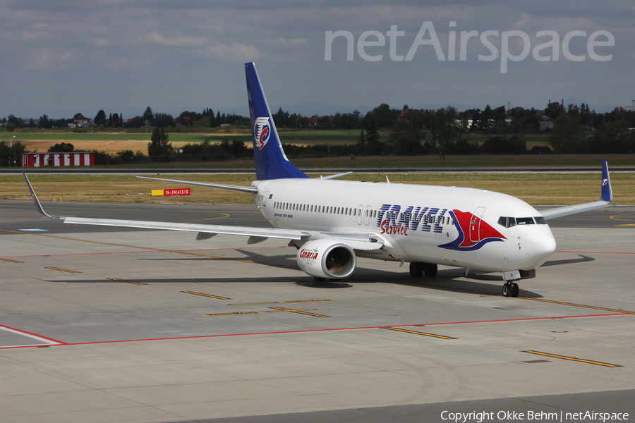 Travel Service Boeing 737-86N (OK-TVK) | Photo 191997