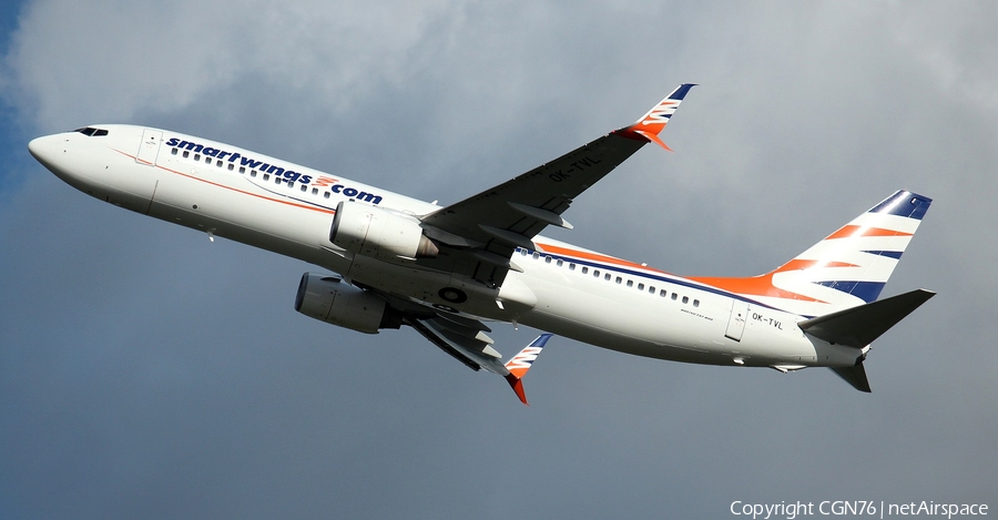 SmartWings Boeing 737-8FN (OK-TVL) | Photo 595333
