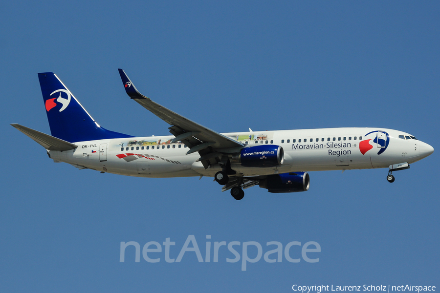 Travel Service Boeing 737-8FN (OK-TVL) | Photo 63182