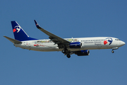 Travel Service Boeing 737-8FN (OK-TVL) at  Antalya, Turkey