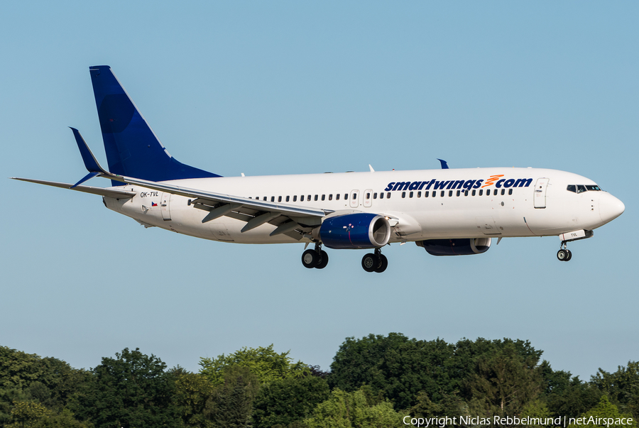 Travel Service Boeing 737-8FN (OK-TVL) | Photo 331603