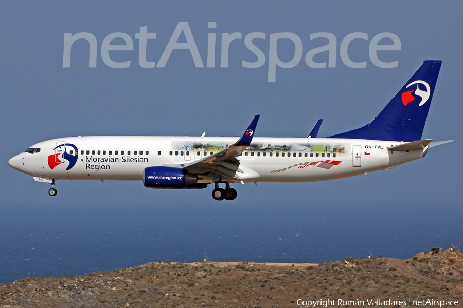 Travel Service Boeing 737-8FN (OK-TVL) | Photo 337698