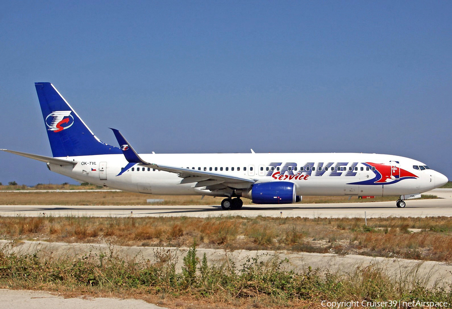 Travel Service Boeing 737-8FN (OK-TVL) | Photo 290759