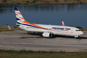 SmartWings Boeing 737-8FN (OK-TVM) at  Corfu - International, Greece