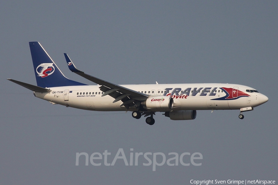 Travel Service Boeing 737-8FN (OK-TVM) | Photo 84589