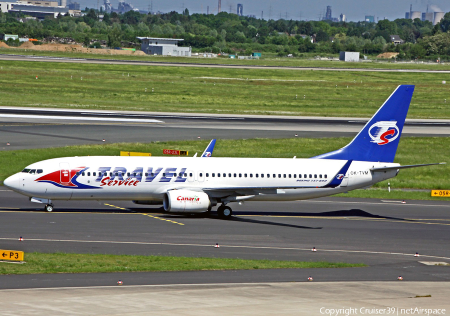 Travel Service Boeing 737-8FN (OK-TVM) | Photo 224870