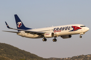 Travel Service Boeing 737-8FN (OK-TVM) at  Rhodes, Greece