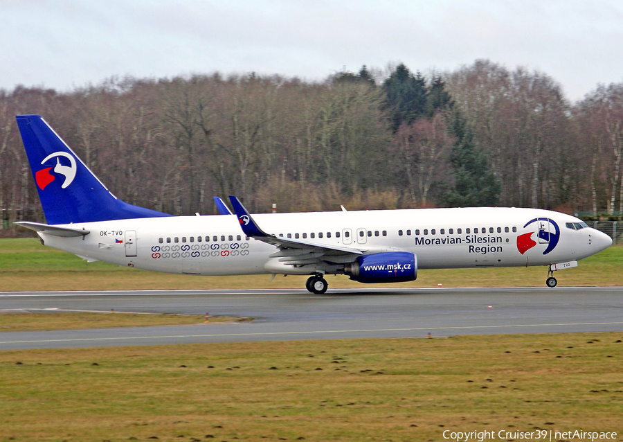 Travel Service Boeing 737-8CX (OK-TVO) | Photo 140329