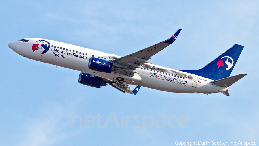 Travel Service Boeing 737-8CX (OK-TVO) | Photo 267439