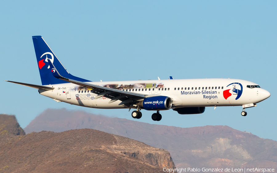 SmartWings Boeing 737-8K5 (OK-TVP) | Photo 334531