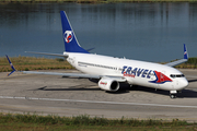 Travel Service Boeing 737-86N (OK-TVS) at  Corfu - International, Greece