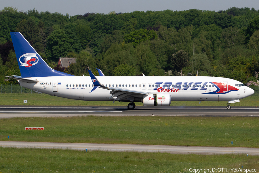 Travel Service Boeing 737-86N (OK-TVS) | Photo 243851