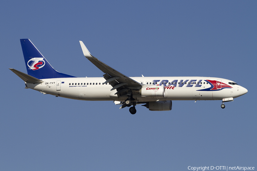 Travel Service Boeing 737-86N (OK-TVT) | Photo 391616