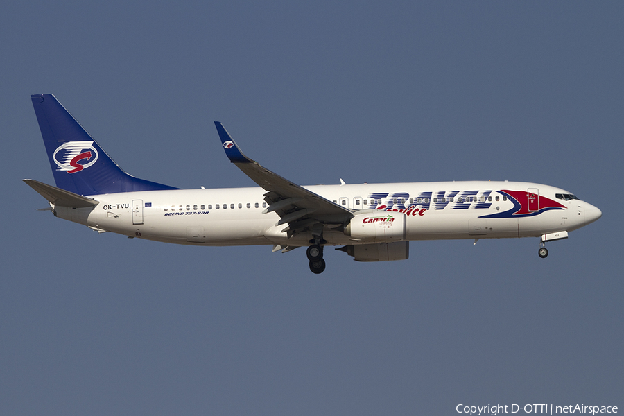 Travel Service Boeing 737-86N (OK-TVU) | Photo 391353