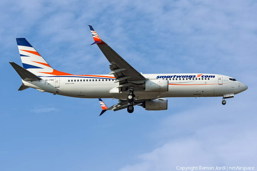 SmartWings Boeing 737-86N (OK-TVU) | Photo 133998