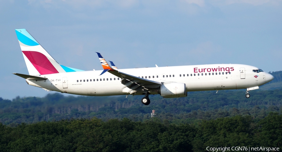 Eurowings (SmartWings) Boeing 737-86N (OK-TVV) | Photo 625181