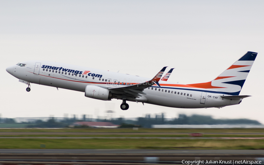 SmartWings Boeing 737-86N (OK-TVV) | Photo 116028