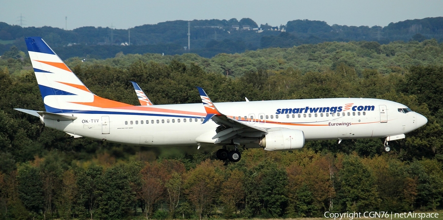 SmartWings Boeing 737-86N (OK-TVV) | Photo 590818