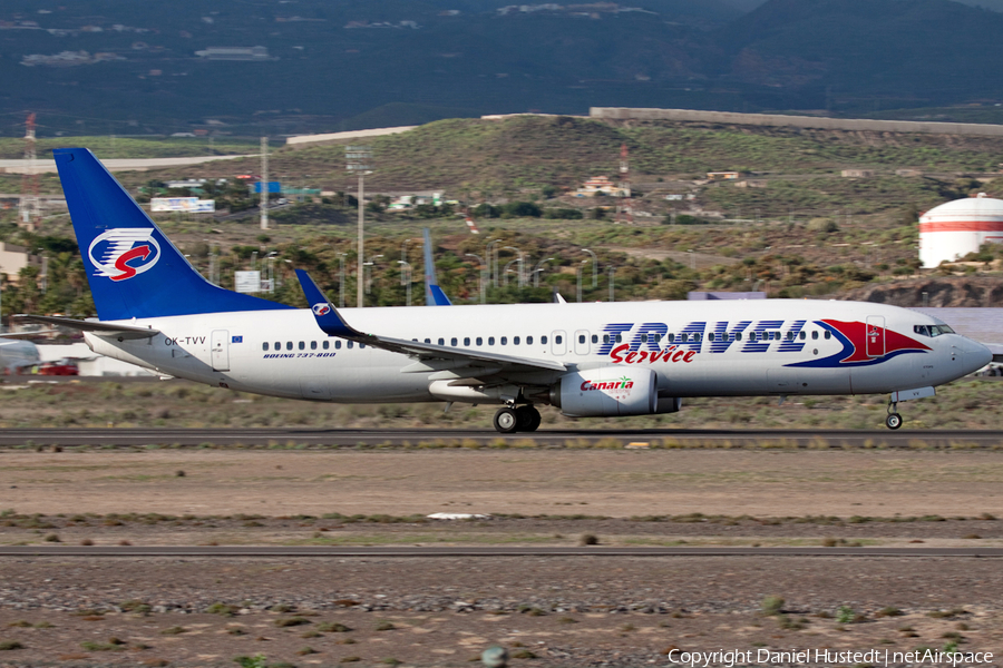 Travel Service Boeing 737-86N (OK-TVV) | Photo 549384