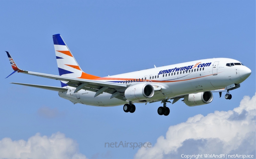 SmartWings Boeing 737-86N (OK-TVV) | Photo 448183