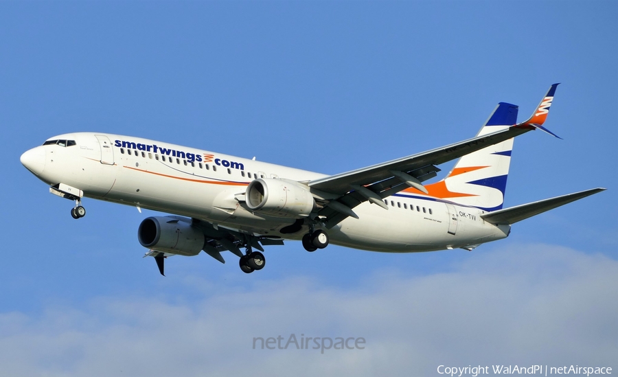 SmartWings Boeing 737-86N (OK-TVV) | Photo 449765