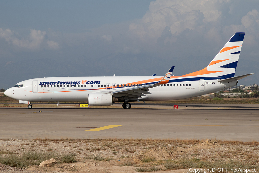 SmartWings Boeing 737-86Q (OK-TVW) | Photo 599675