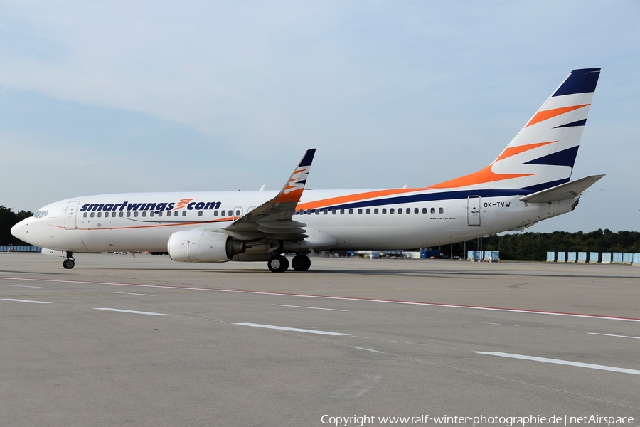 SmartWings Boeing 737-86Q (OK-TVW) | Photo 384928