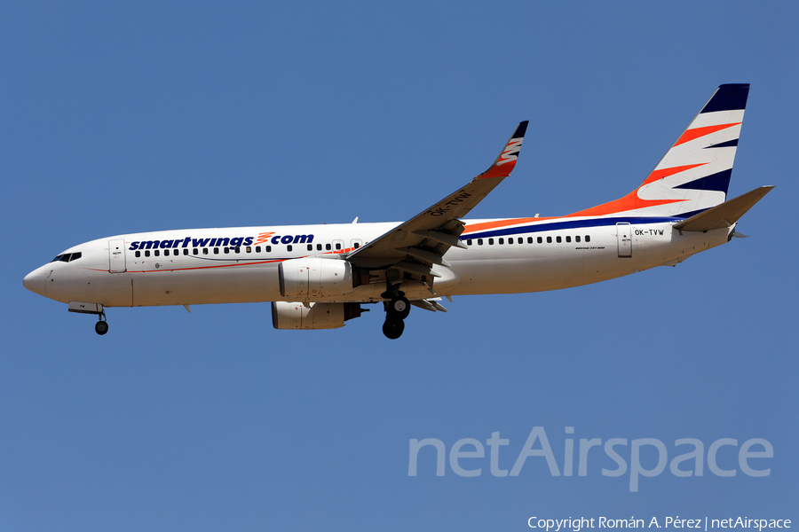 SmartWings Boeing 737-86Q (OK-TVW) | Photo 401371