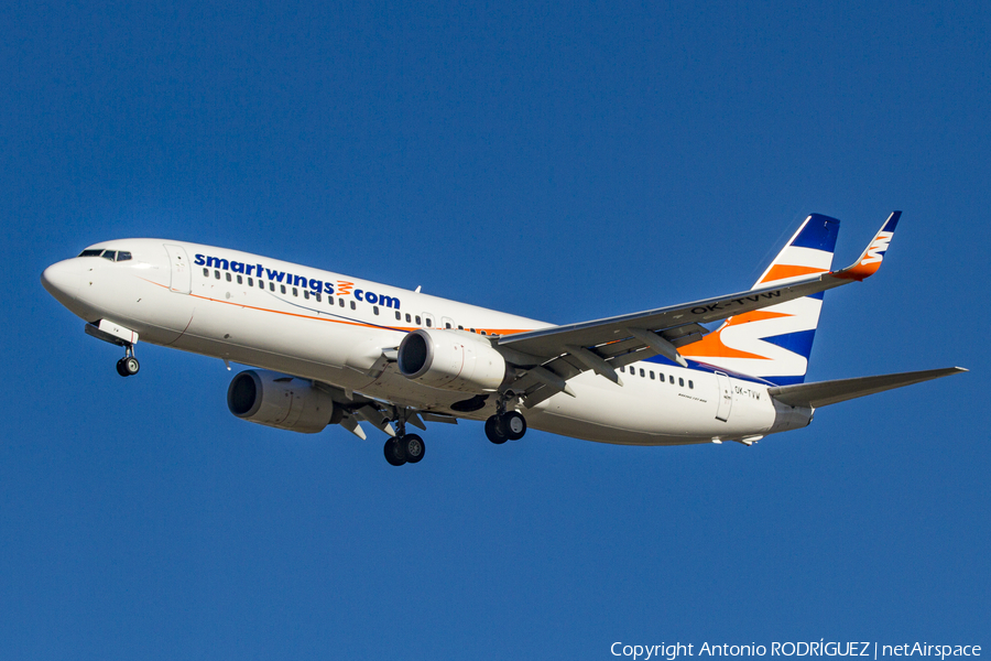 SmartWings Boeing 737-86Q (OK-TVW) | Photo 162827