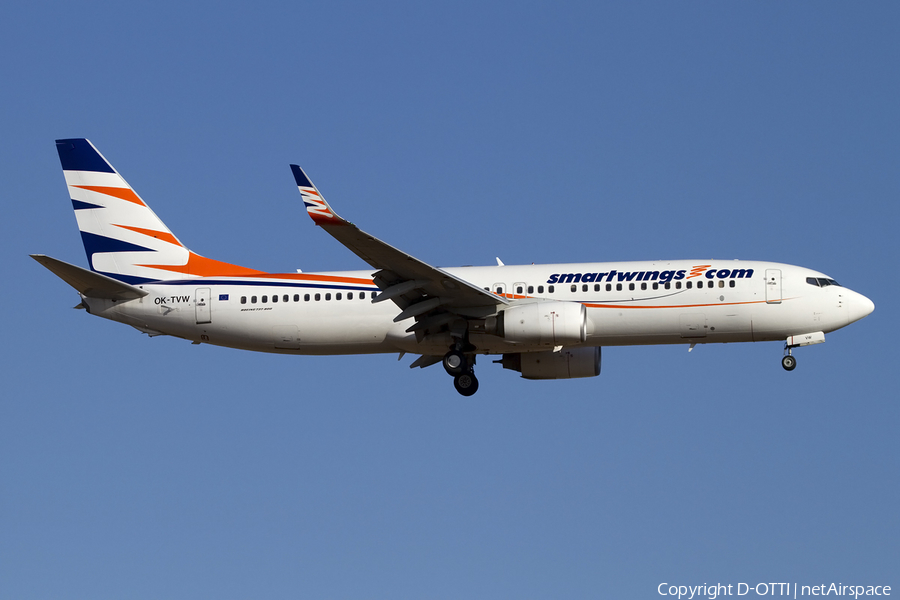 SmartWings Boeing 737-86Q (OK-TVW) | Photo 414268