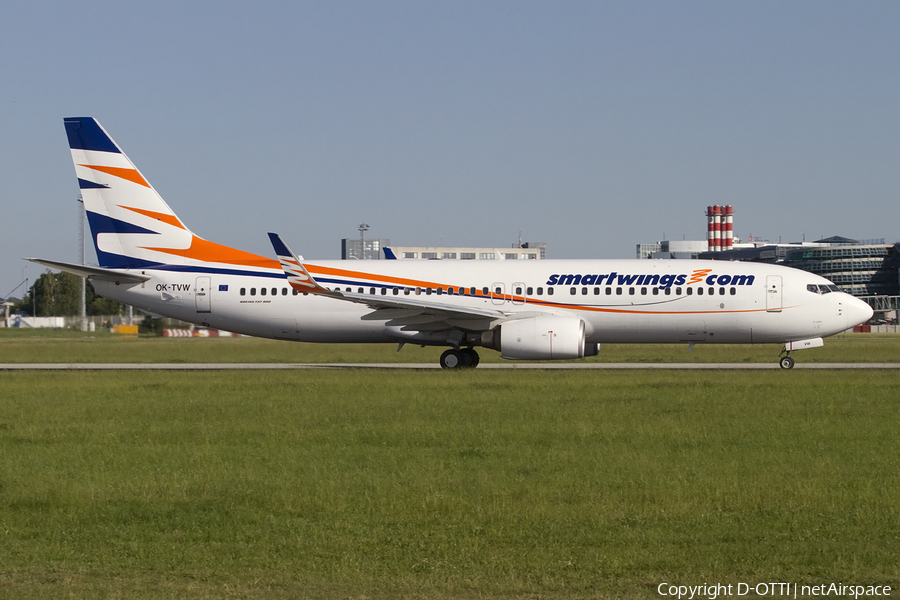 SmartWings Boeing 737-86Q (OK-TVW) | Photo 439199