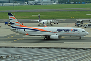 SmartWings Boeing 737-86Q (OK-TVW) at  Warsaw - Frederic Chopin International, Poland