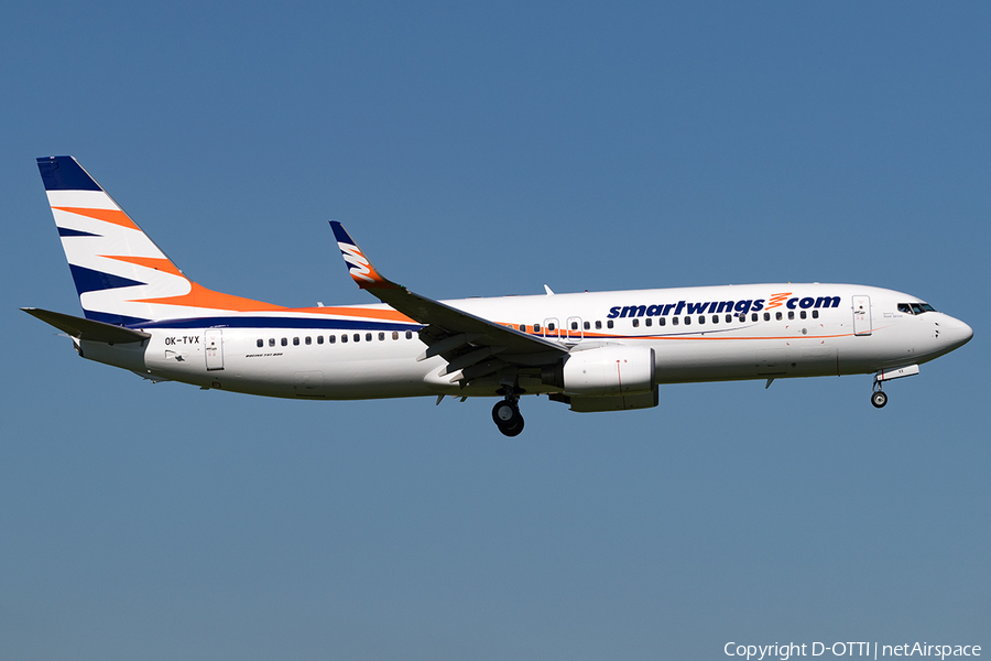 SmartWings Boeing 737-8Z9 (OK-TVX) | Photo 165738