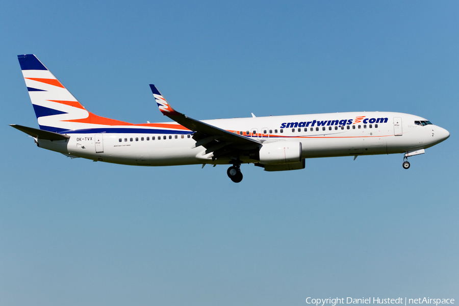 SmartWings Boeing 737-8Z9 (OK-TVX) | Photo 479230