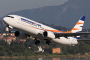 SmartWings Boeing 737-8Z9 (OK-TVX) at  Corfu - International, Greece