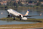 SmartWings Boeing 737-8Z9 (OK-TVX) at  Corfu - International, Greece