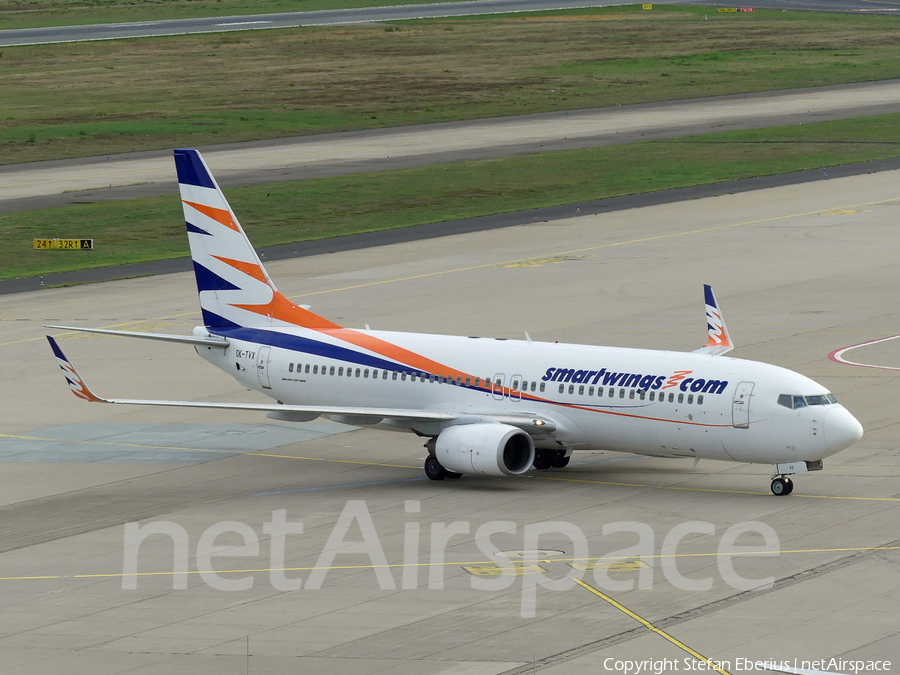 SmartWings Boeing 737-8Z9 (OK-TVX) | Photo 532488