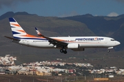 SmartWings Boeing 737-8Z9 (OK-TVX) at  Gran Canaria, Spain