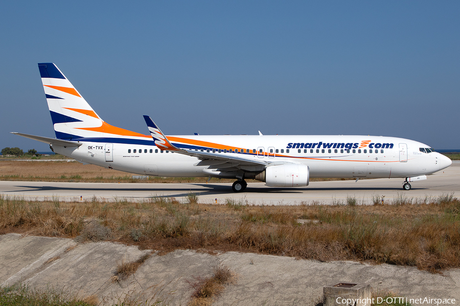 SmartWings Boeing 737-8Z9 (OK-TVX) | Photo 347103