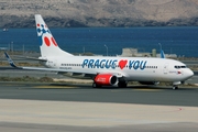 Travel Service Boeing 737-8Z9 (OK-TVX) at  Gran Canaria, Spain