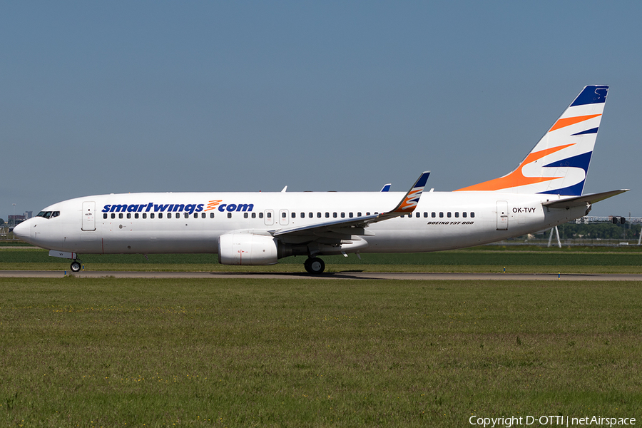 SmartWings Boeing 737-8Q8 (OK-TVY) | Photo 165940