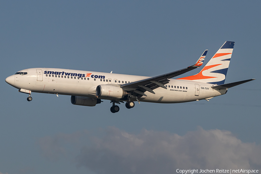 SmartWings Boeing 737-8Q8 (OK-TVY) | Photo 345799