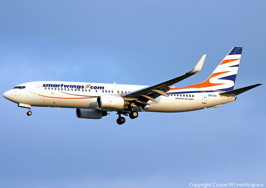 SmartWings Boeing 737-8Q8 (OK-TVY) | Photo 87302