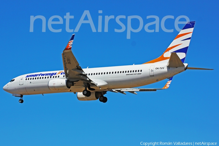 SmartWings Boeing 737-8Q8 (OK-TVY) | Photo 337440